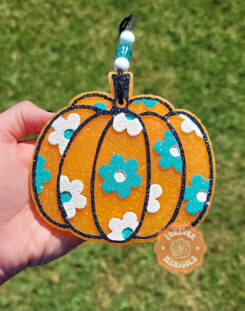 Floral Pumpkin