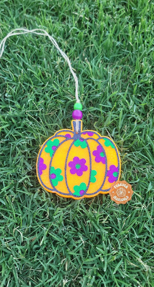 Floral Pumpkin